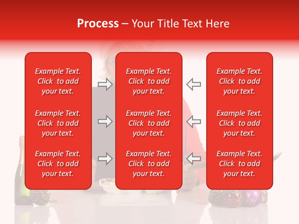 Unhealthy Dinner Sorrow PowerPoint Template