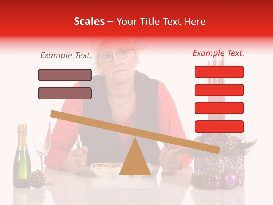 Unhealthy Dinner Sorrow PowerPoint Template
