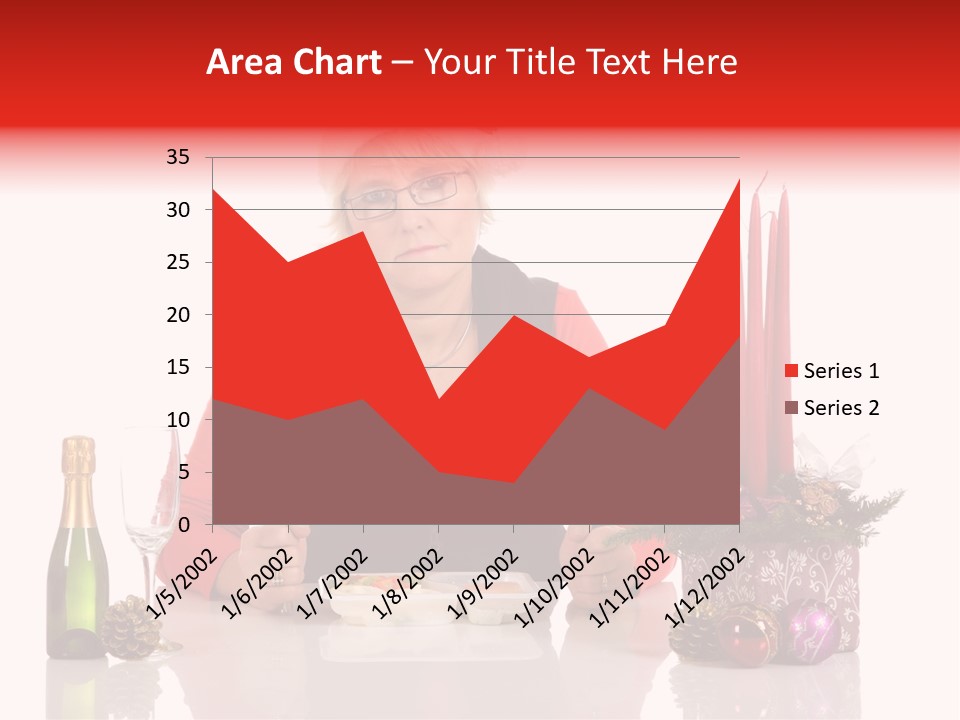 Unhealthy Dinner Sorrow PowerPoint Template