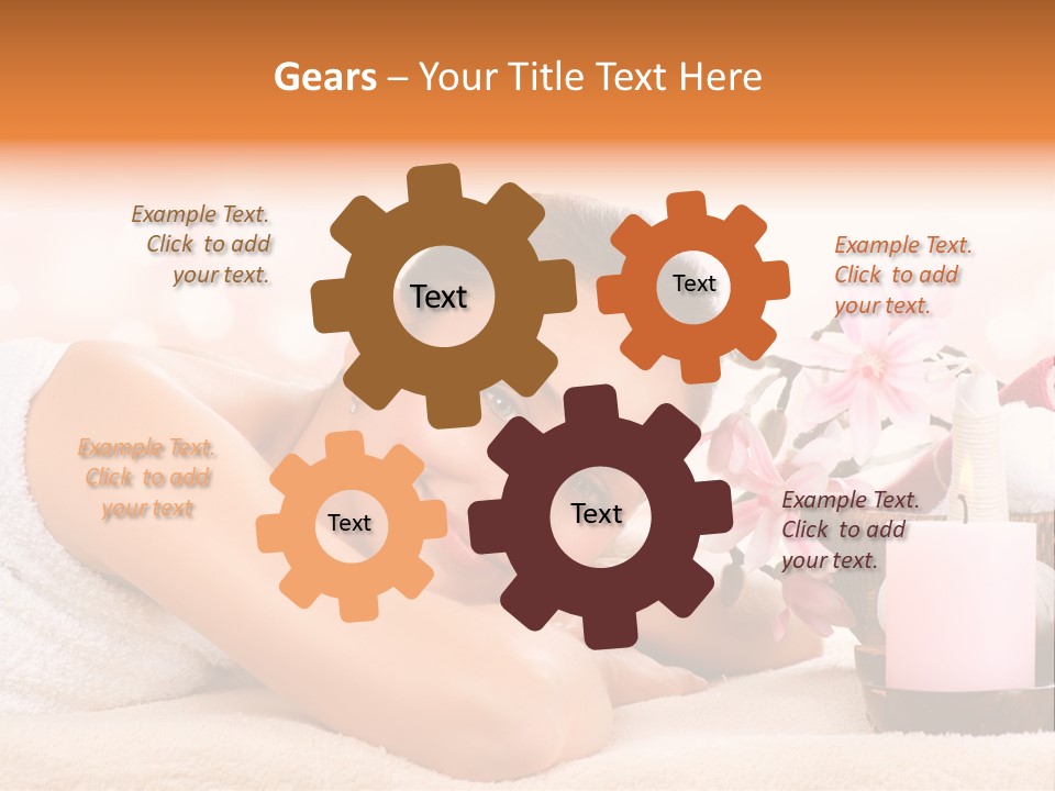 Skincare Natural Smile PowerPoint Template