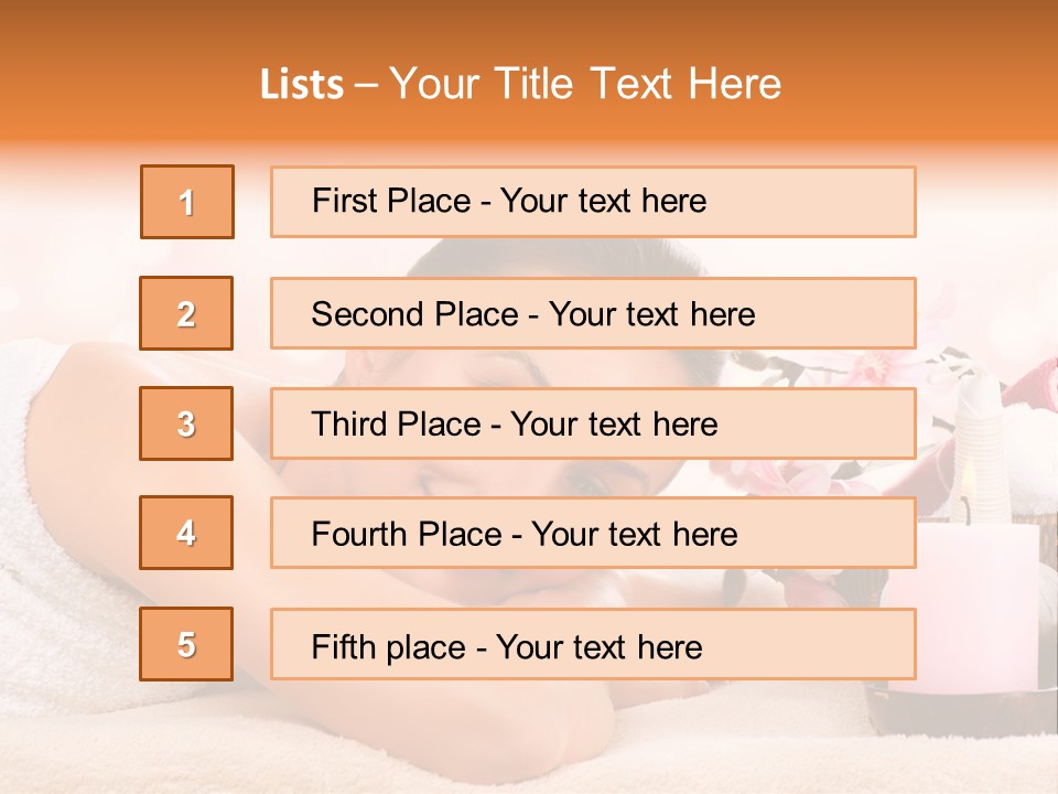 Skincare Natural Smile PowerPoint Template