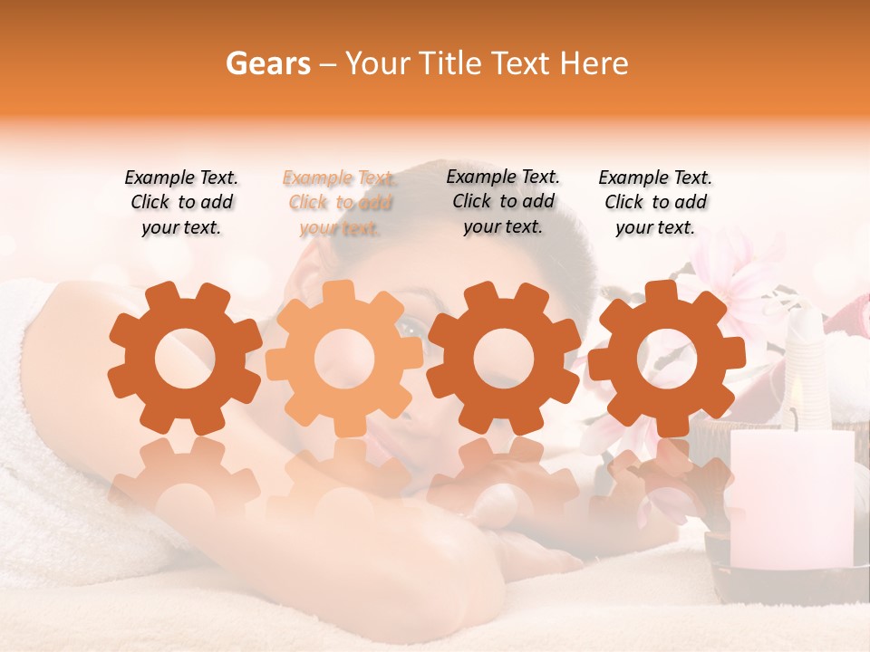 Skincare Natural Smile PowerPoint Template