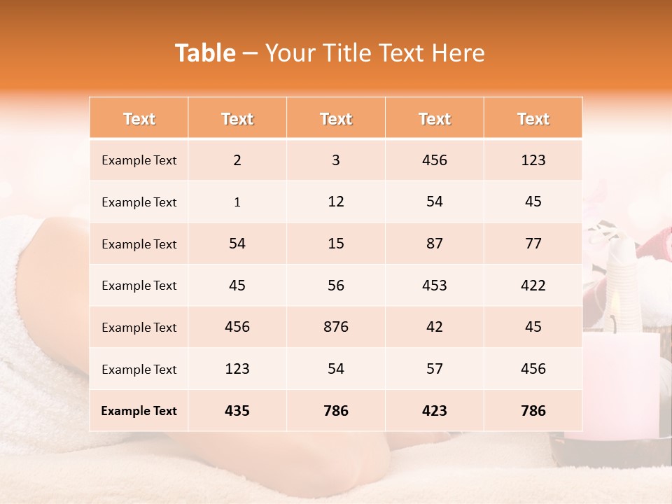 Skincare Natural Smile PowerPoint Template