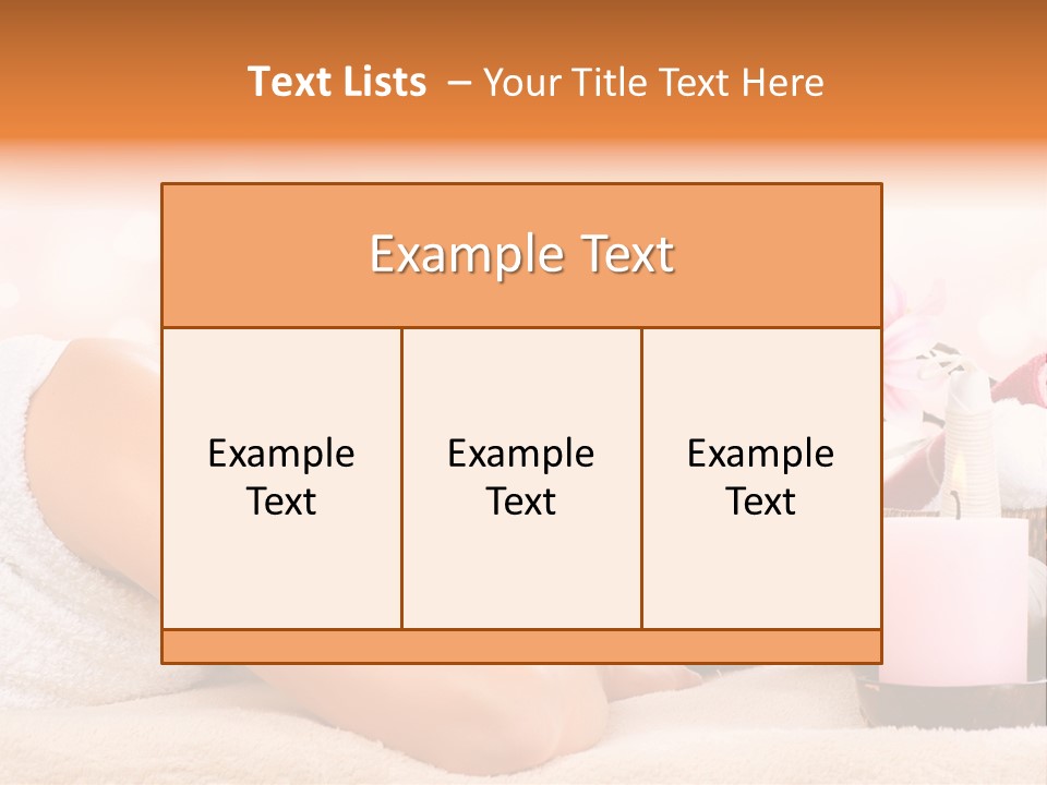 Skincare Natural Smile PowerPoint Template