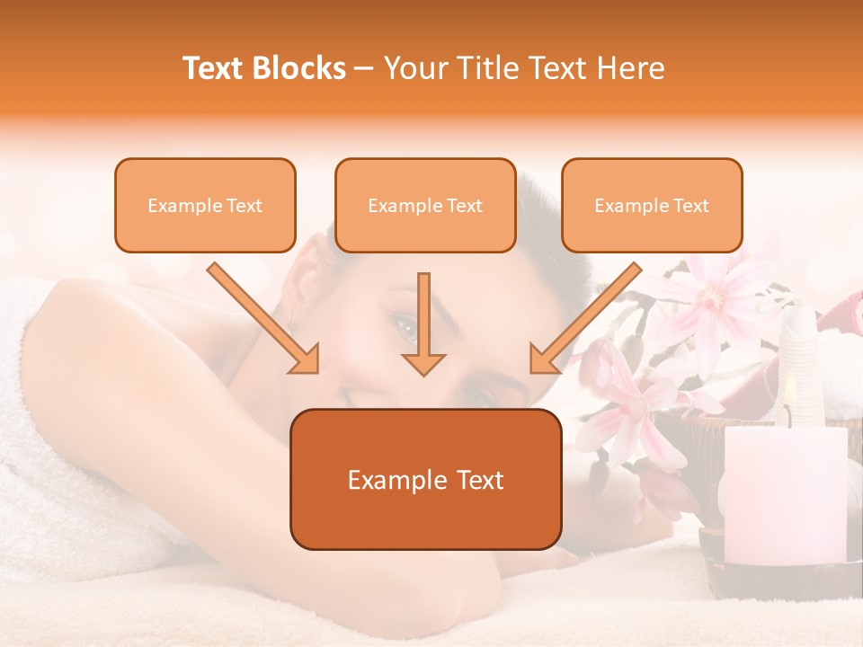 Skincare Natural Smile PowerPoint Template