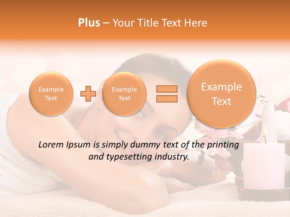 Skincare Natural Smile PowerPoint Template