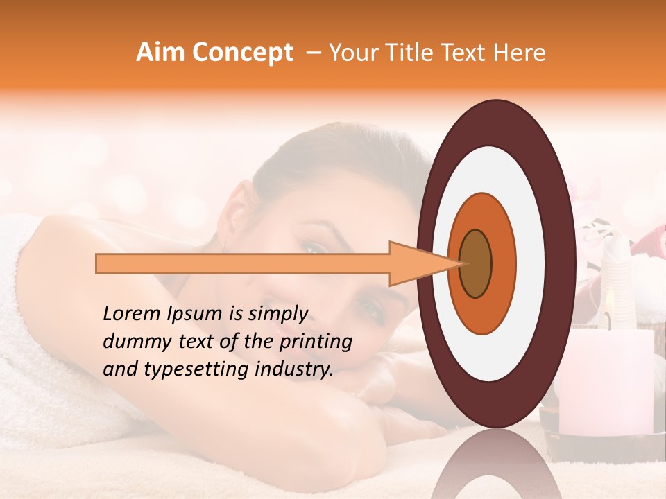 Skincare Natural Smile PowerPoint Template