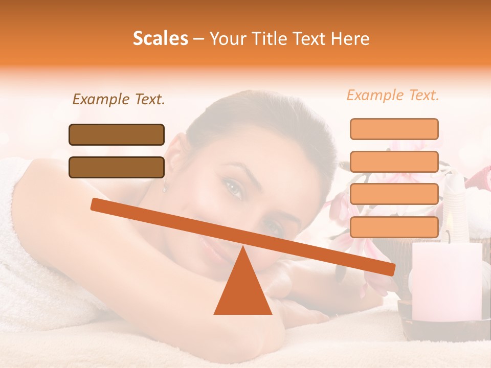 Skincare Natural Smile PowerPoint Template