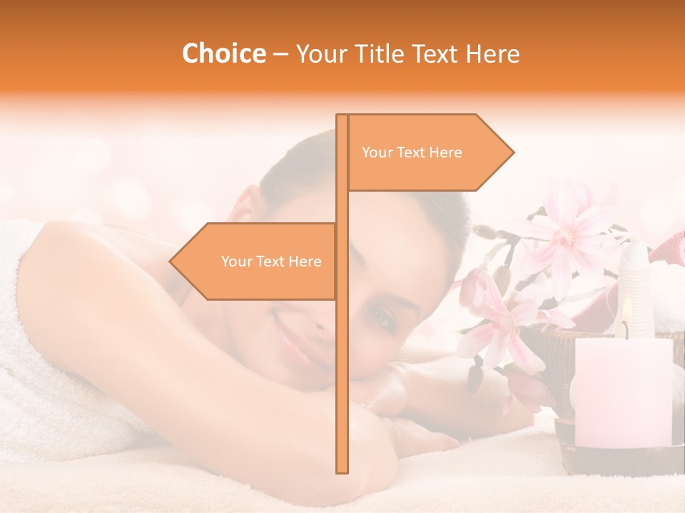 Skincare Natural Smile PowerPoint Template