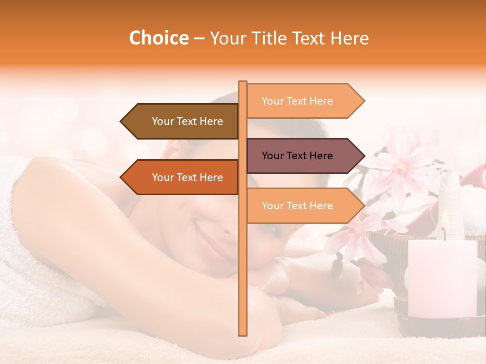 Skincare Natural Smile PowerPoint Template