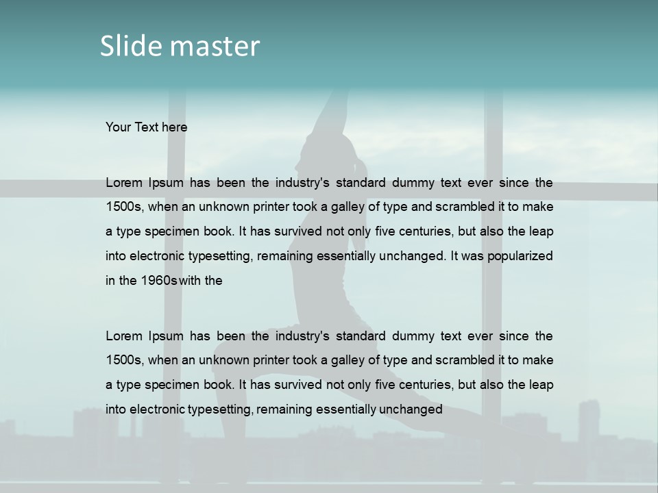 Young People One PowerPoint Template