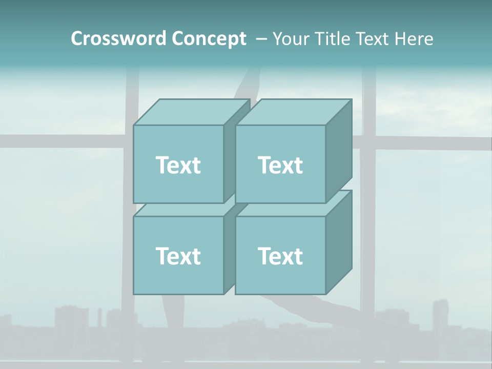 Young People One PowerPoint Template