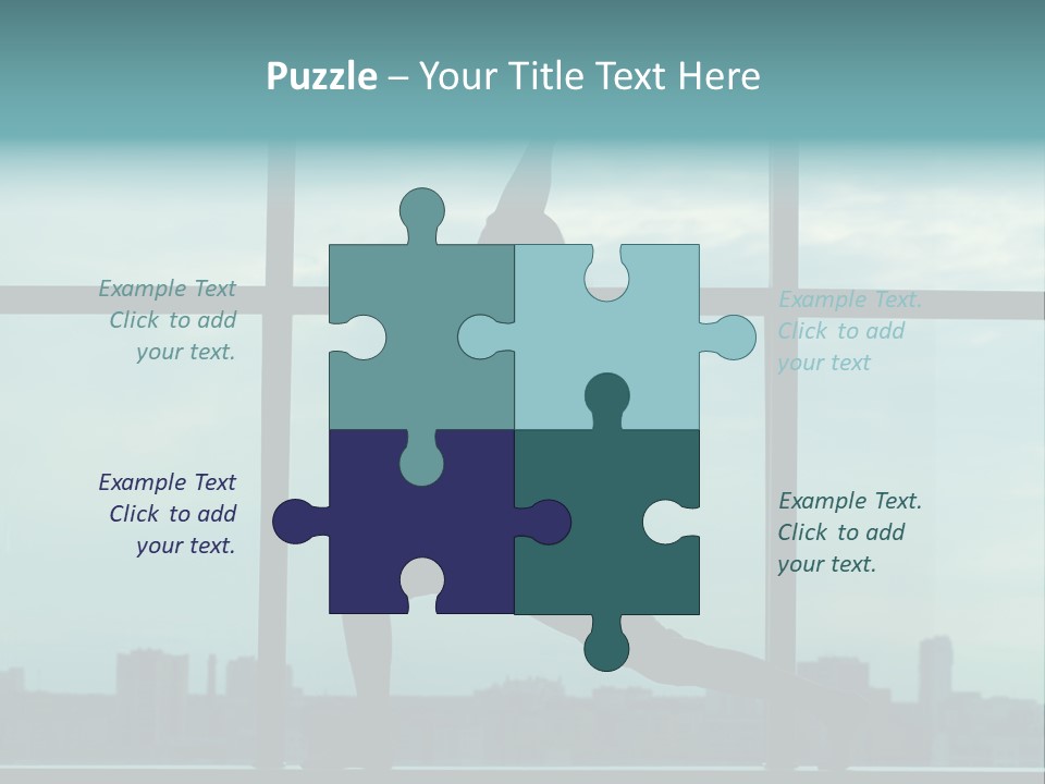 Young People One PowerPoint Template