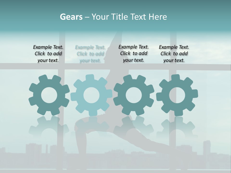 Young People One PowerPoint Template