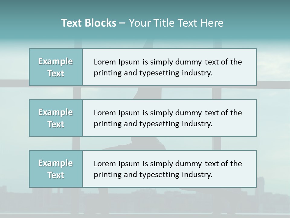 Young People One PowerPoint Template