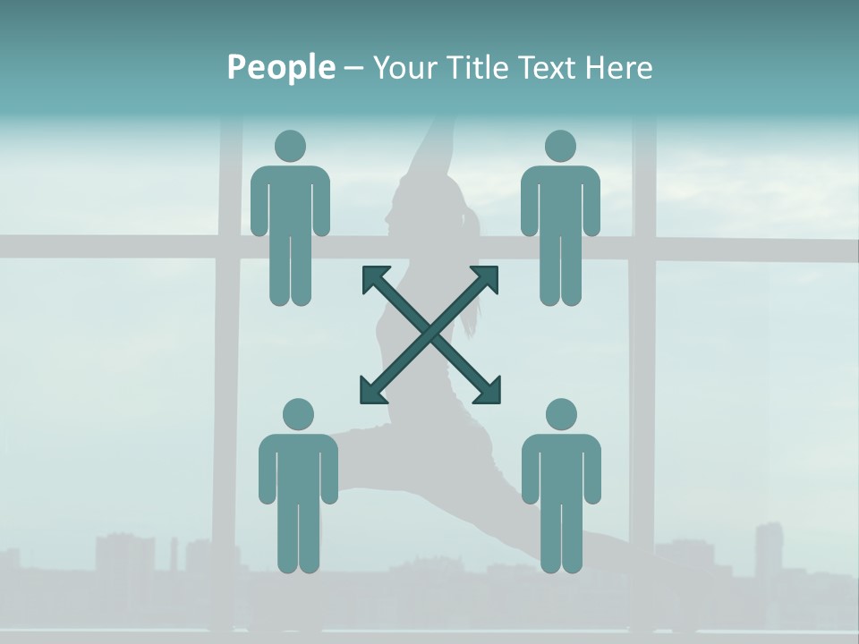 Young People One PowerPoint Template