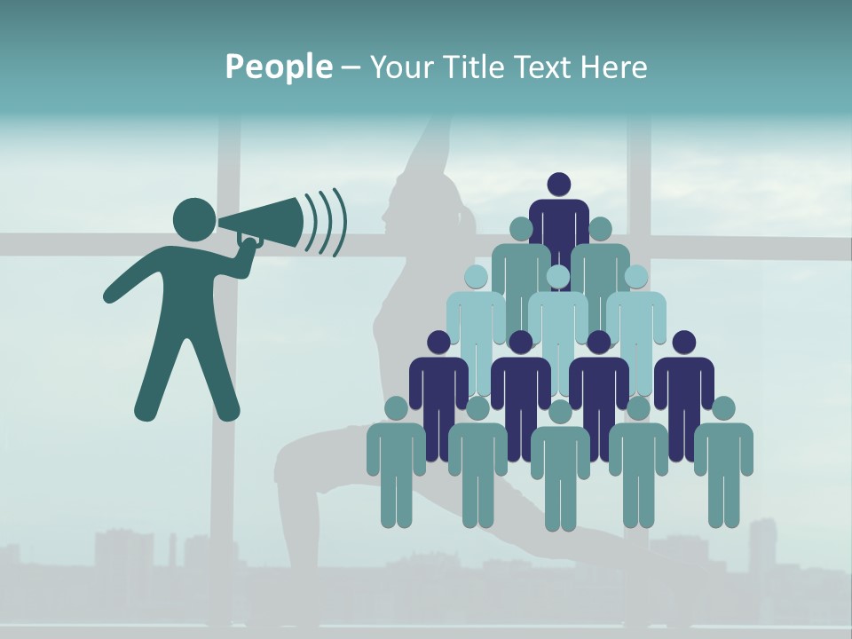 Young People One PowerPoint Template