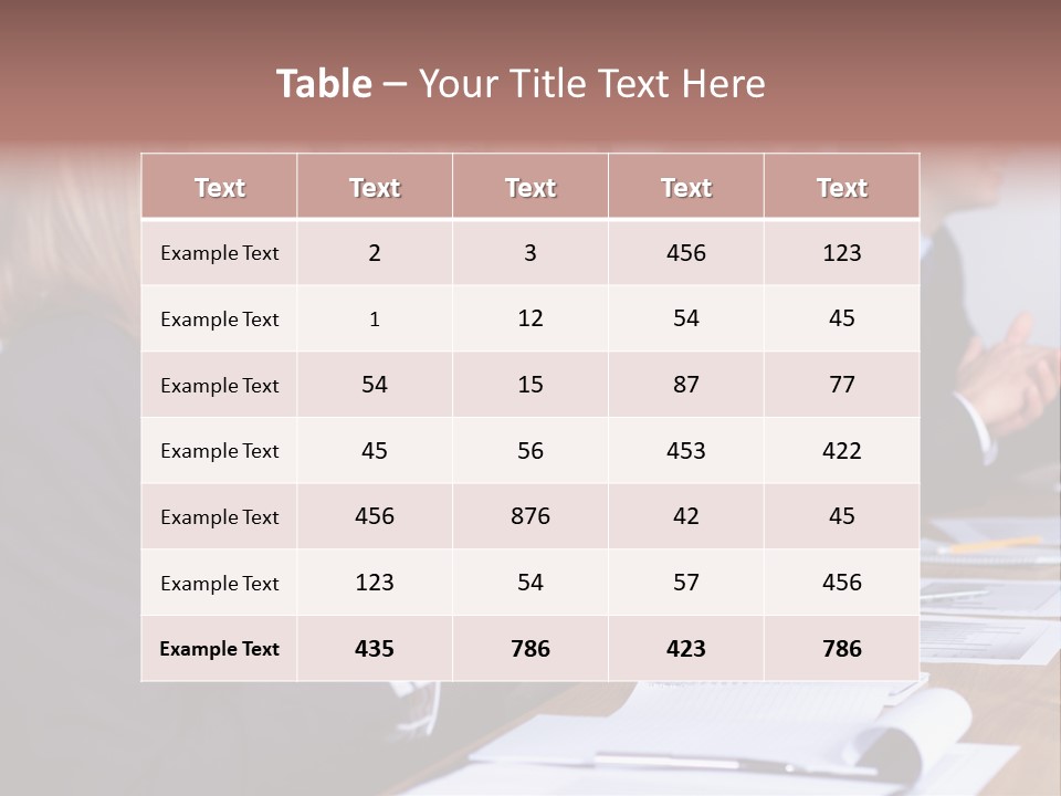 Cheerful Caucasian Corporate PowerPoint Template