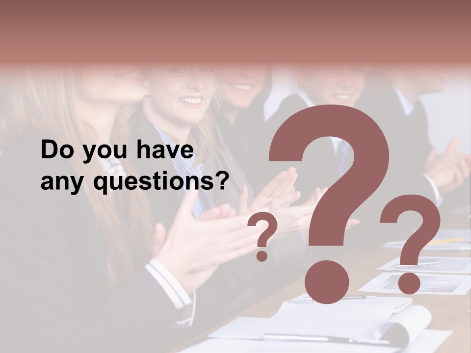 Cheerful Caucasian Corporate PowerPoint Template