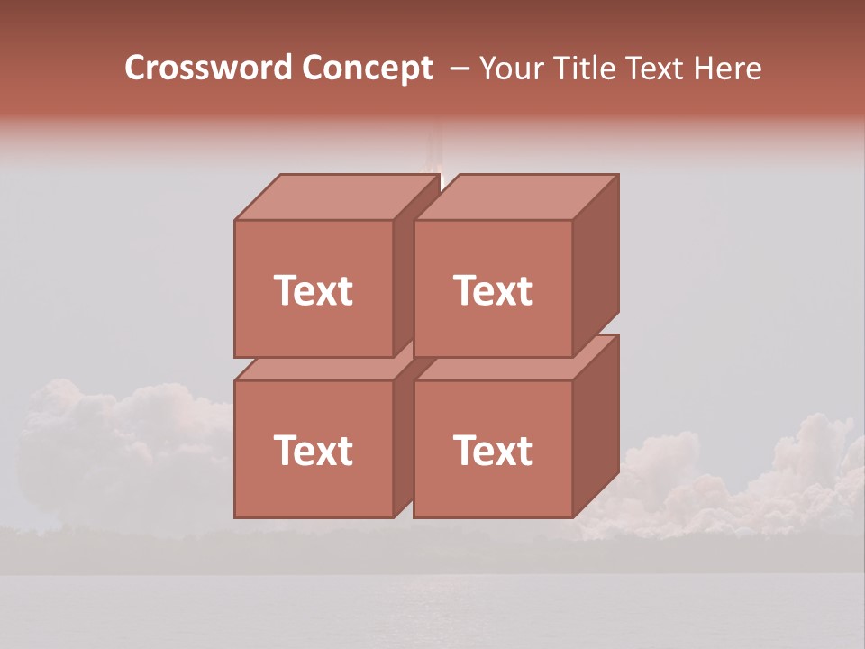 Astronaut Kennedy Flight PowerPoint Template