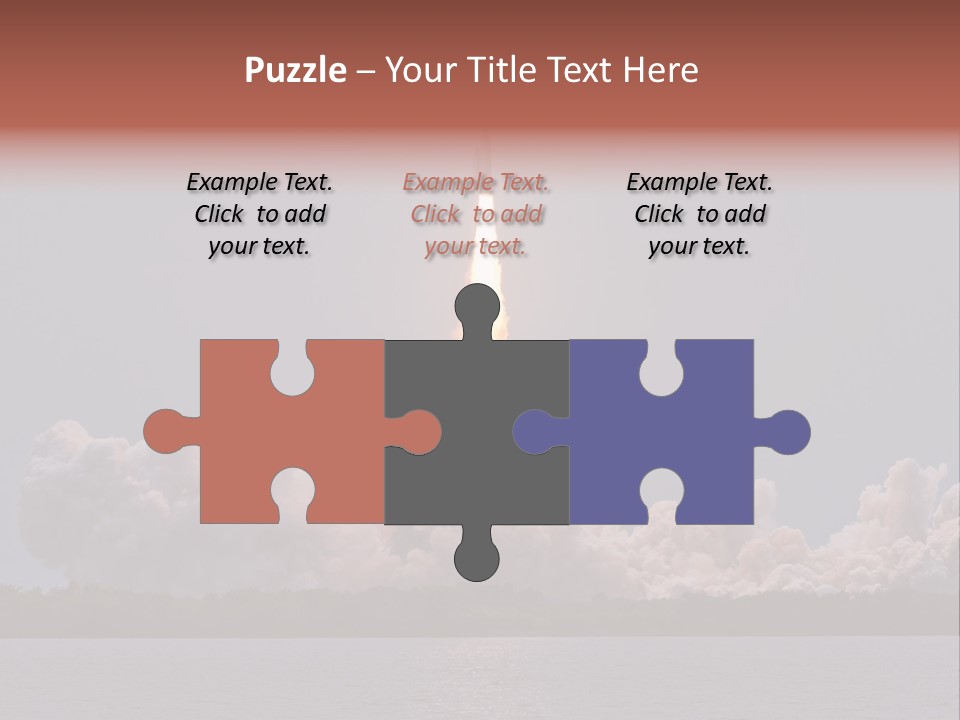 Astronaut Kennedy Flight PowerPoint Template