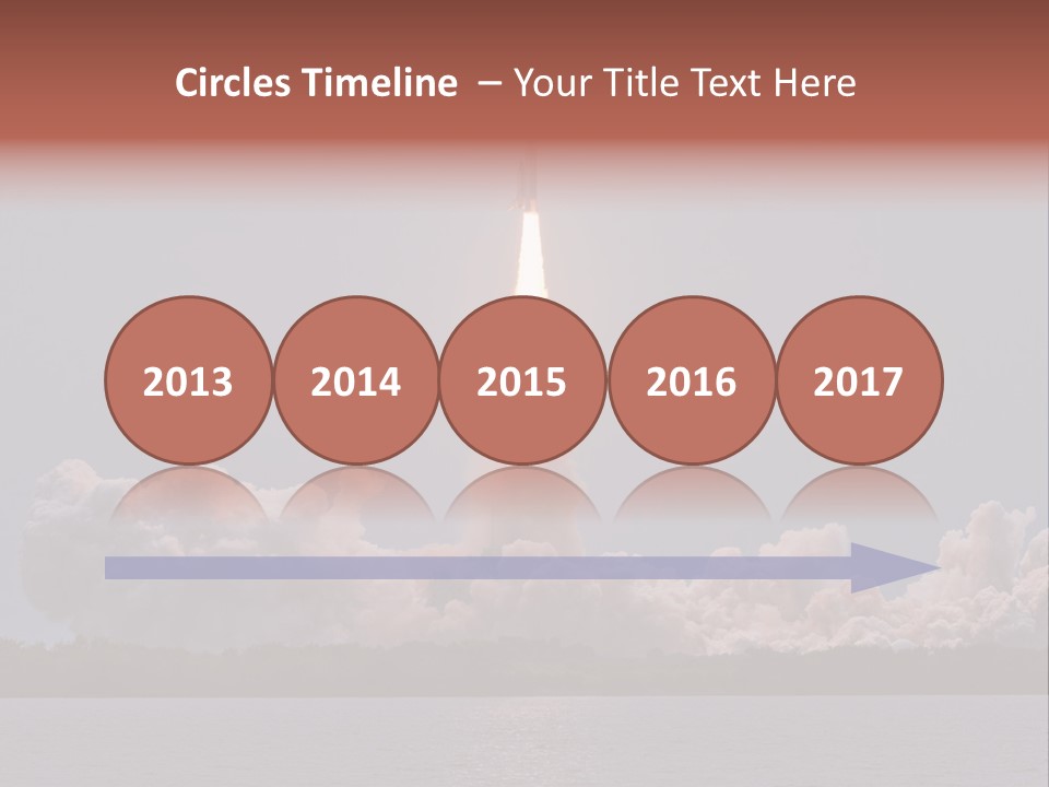 Astronaut Kennedy Flight PowerPoint Template