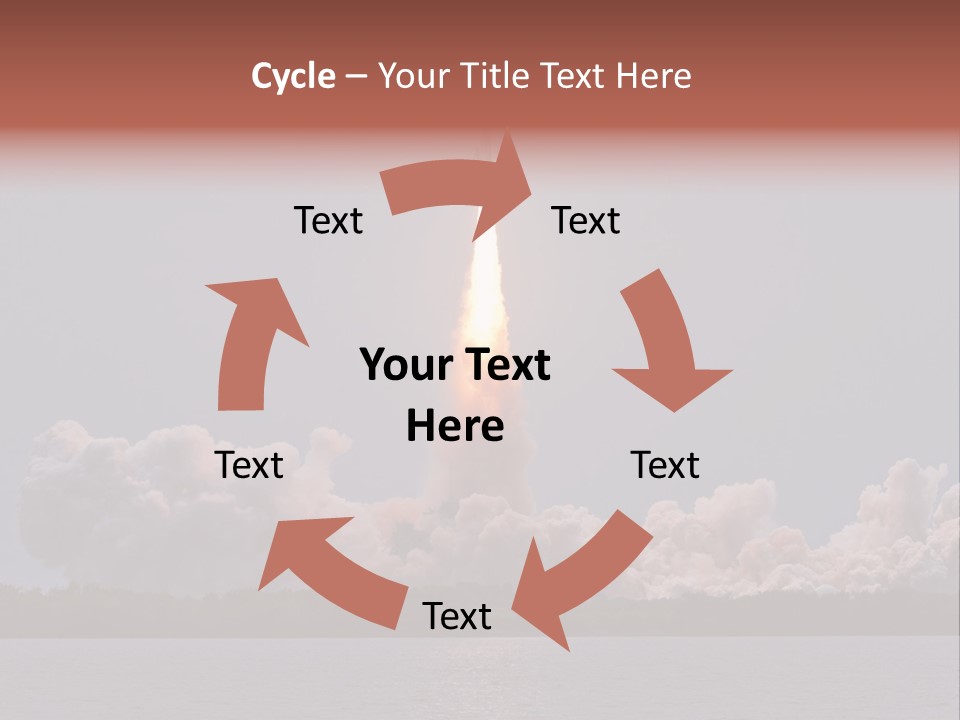 Astronaut Kennedy Flight PowerPoint Template