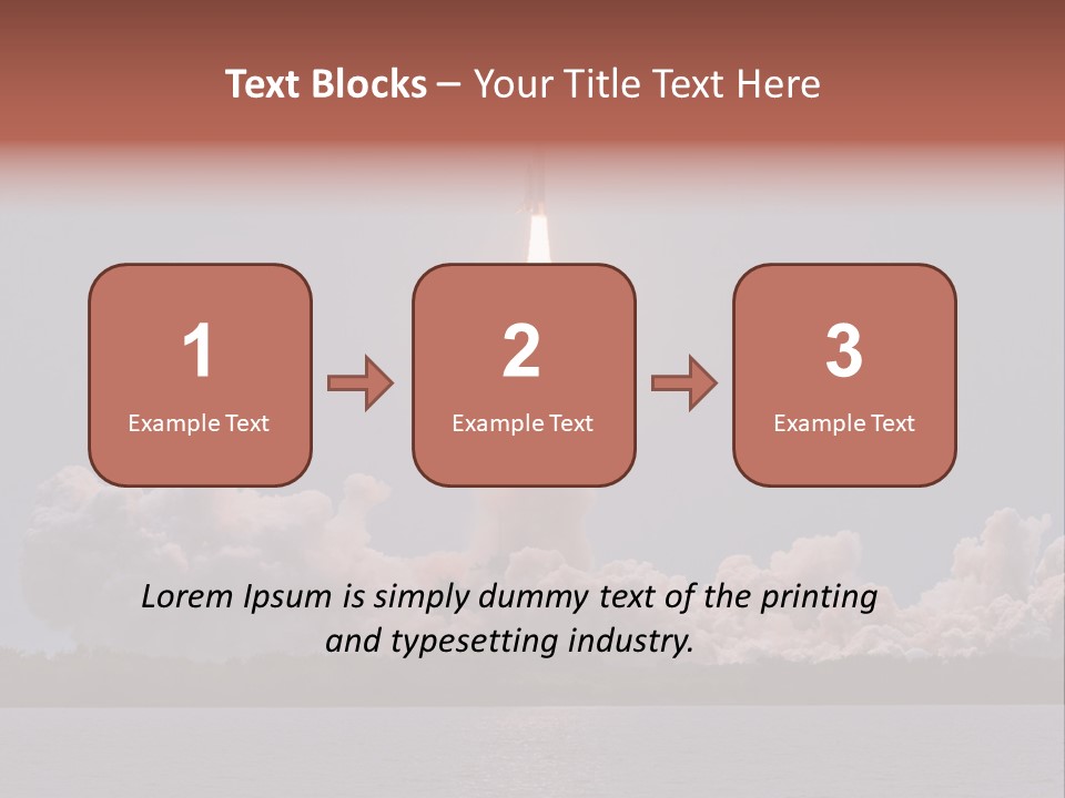 Astronaut Kennedy Flight PowerPoint Template