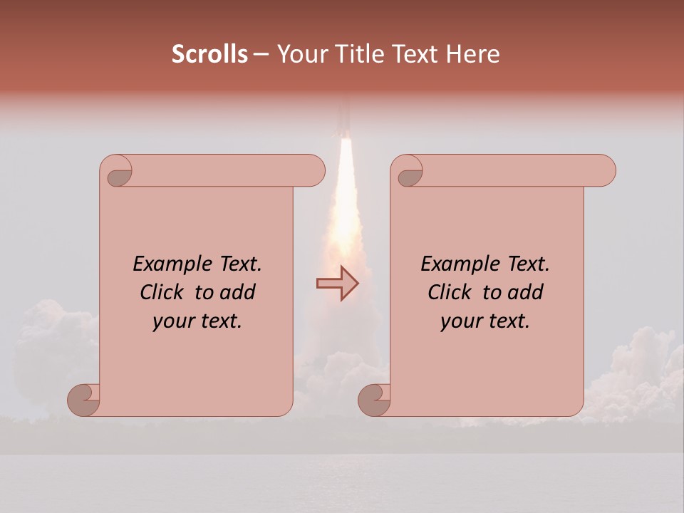 Astronaut Kennedy Flight PowerPoint Template