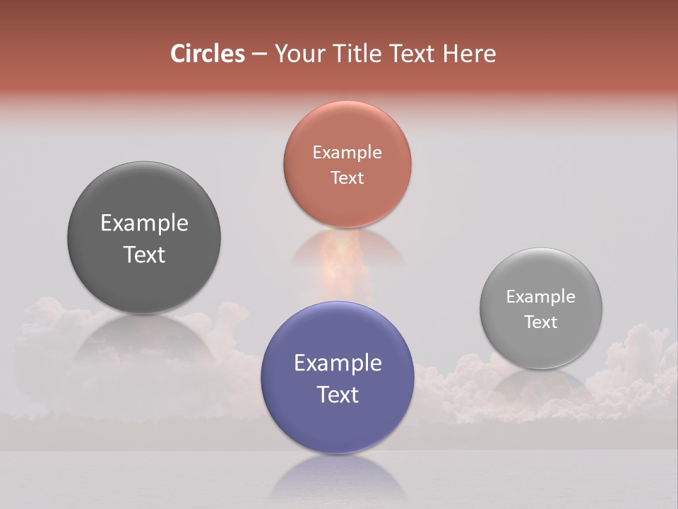 Astronaut Kennedy Flight PowerPoint Template