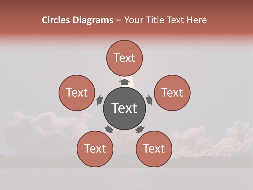 Astronaut Kennedy Flight PowerPoint Template