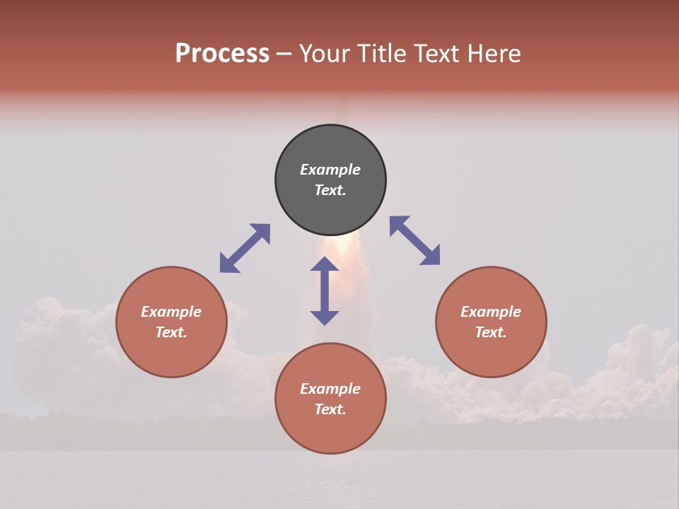 Astronaut Kennedy Flight PowerPoint Template