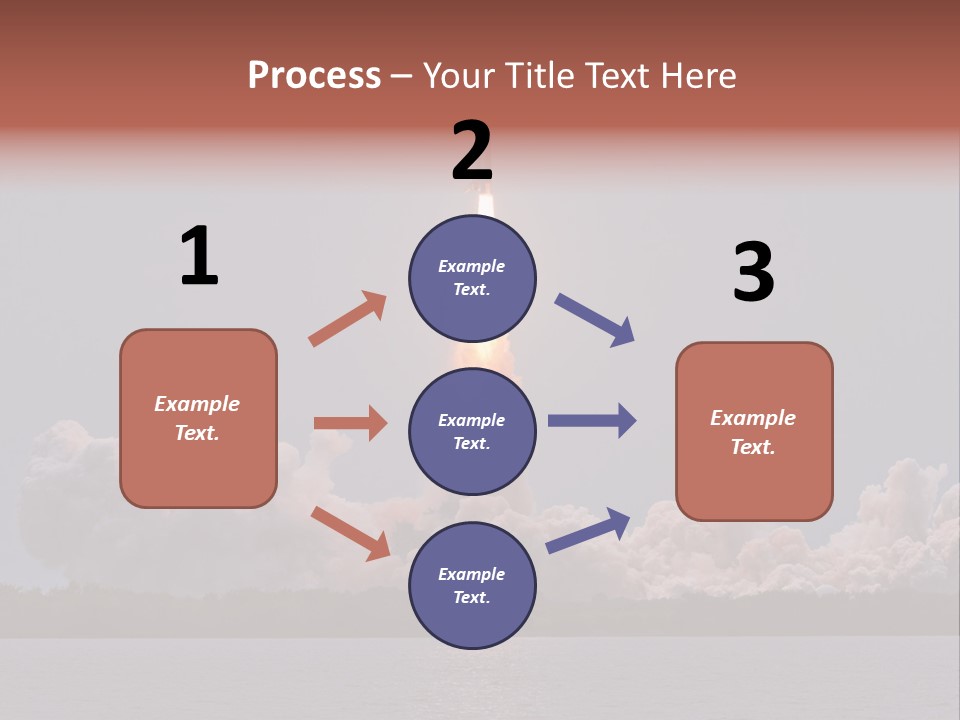 Astronaut Kennedy Flight PowerPoint Template