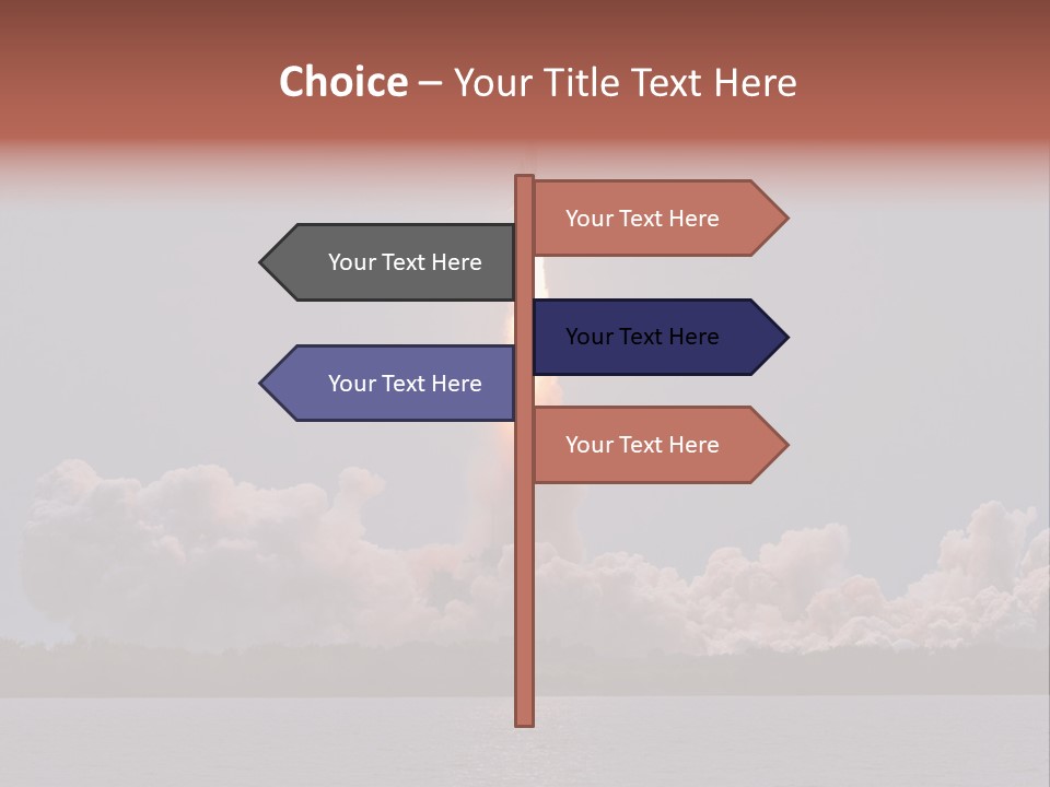 Astronaut Kennedy Flight PowerPoint Template