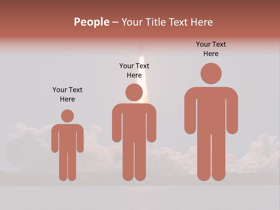 Astronaut Kennedy Flight PowerPoint Template