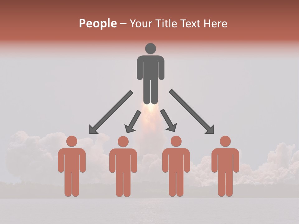 Astronaut Kennedy Flight PowerPoint Template