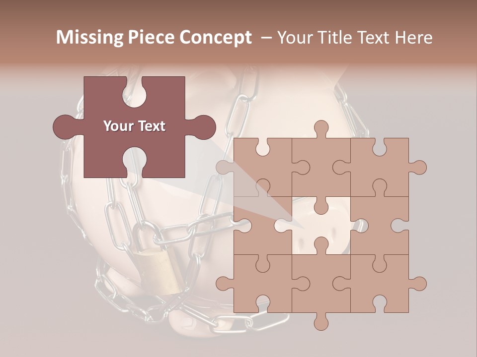 Bank Moneybox Background PowerPoint Template