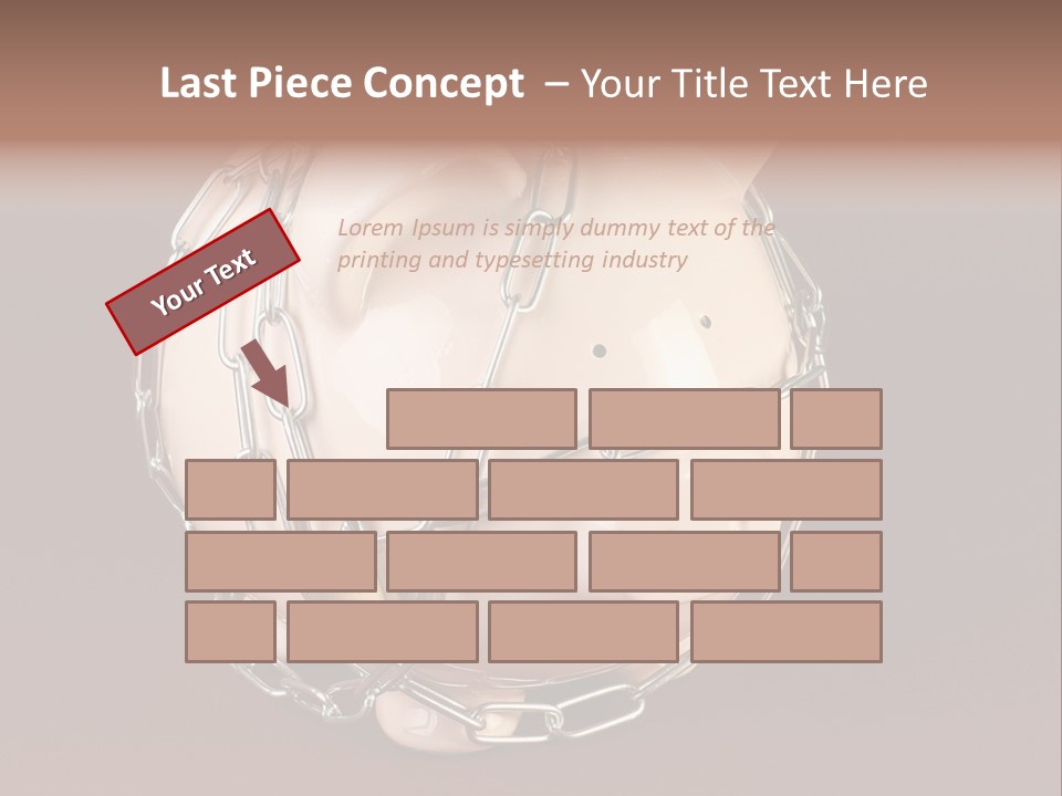 Bank Moneybox Background PowerPoint Template