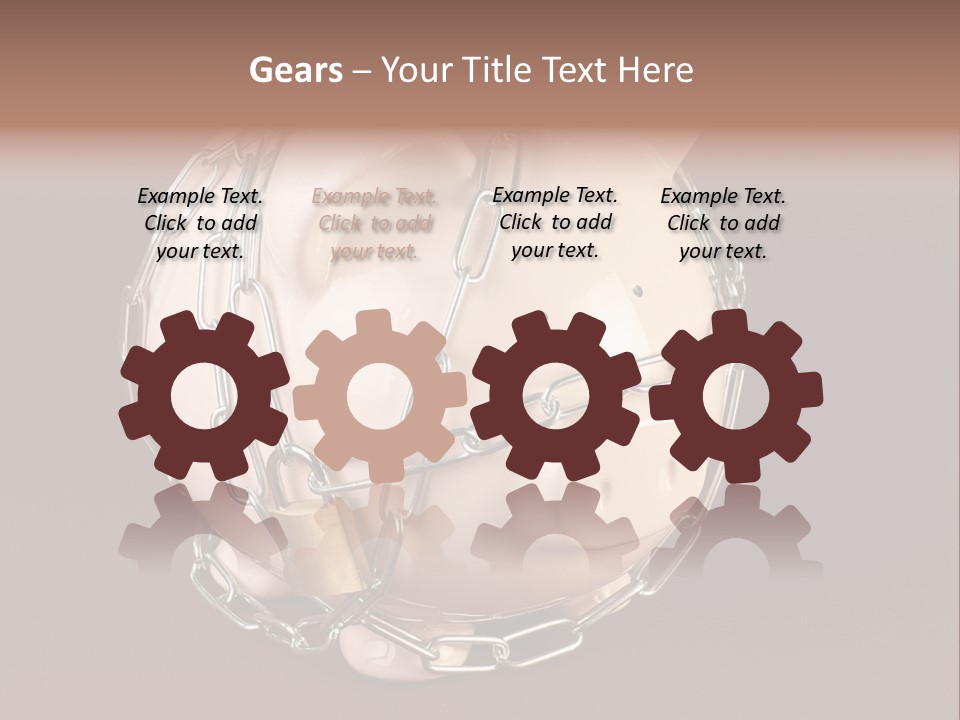 Bank Moneybox Background PowerPoint Template