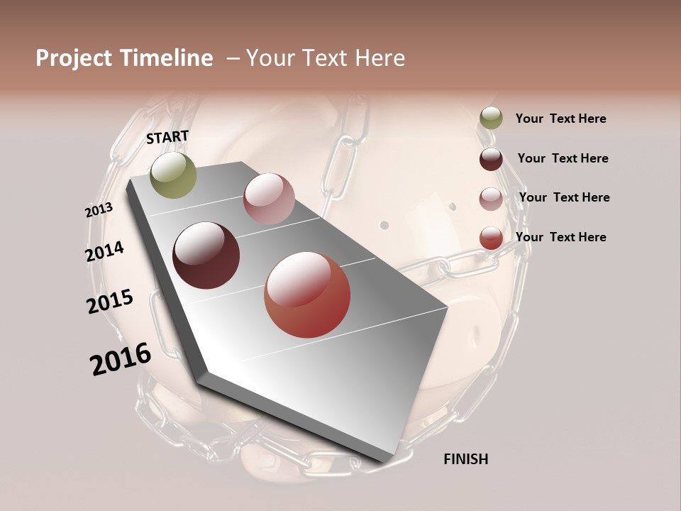 Bank Moneybox Background PowerPoint Template