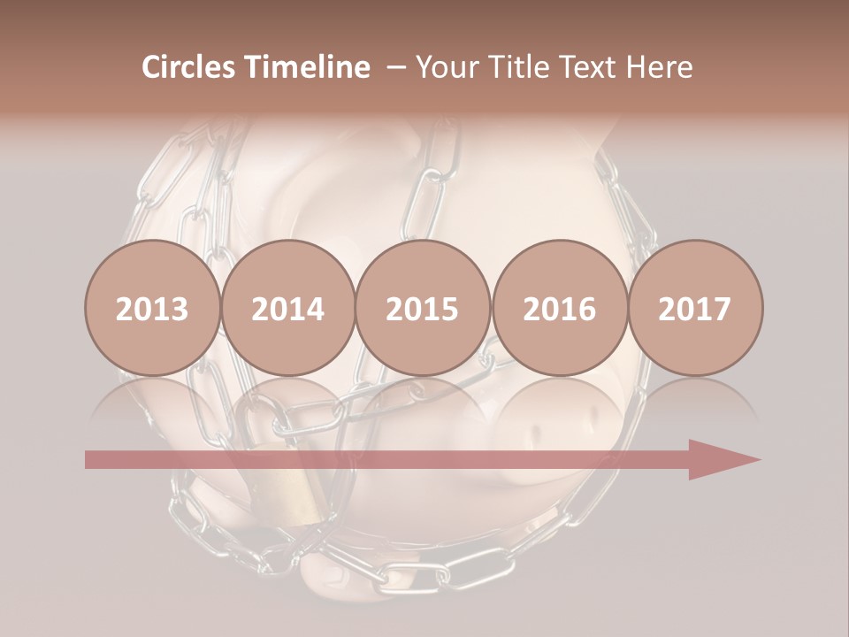 Bank Moneybox Background PowerPoint Template