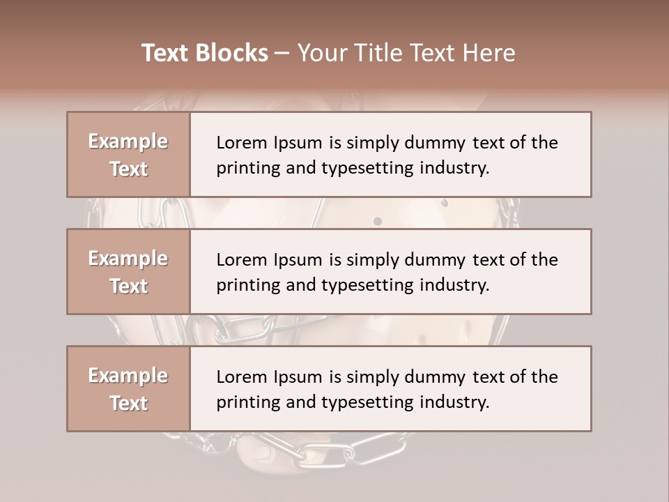 Bank Moneybox Background PowerPoint Template