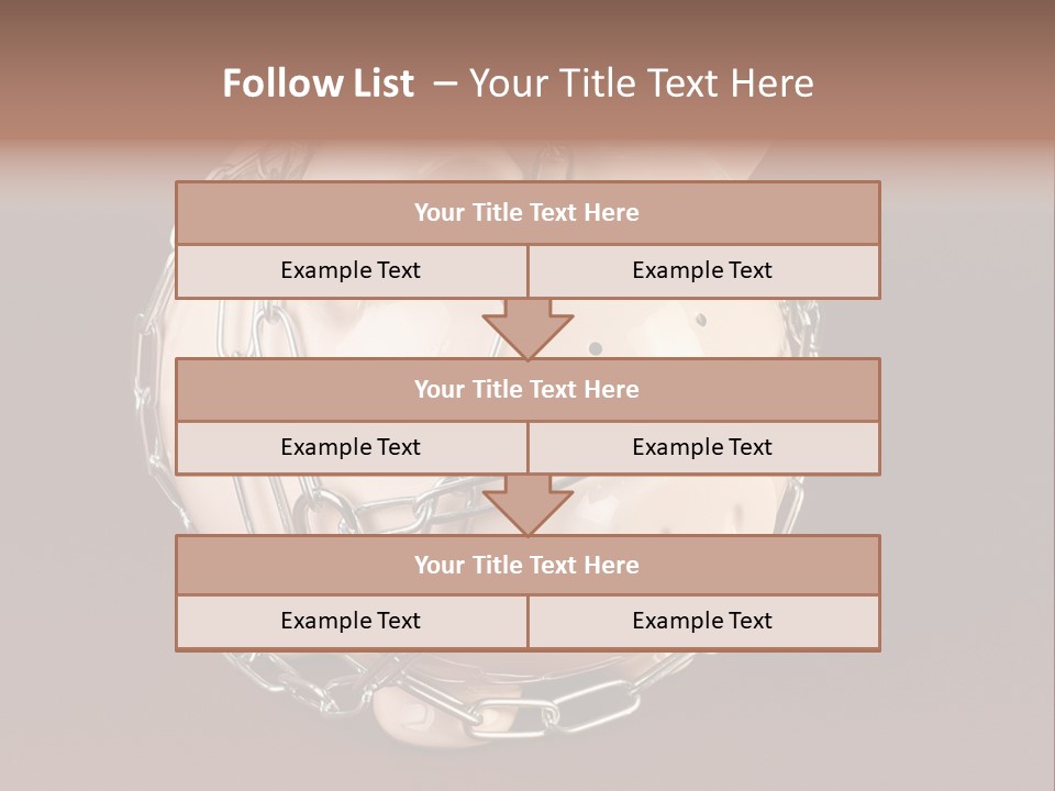 Bank Moneybox Background PowerPoint Template