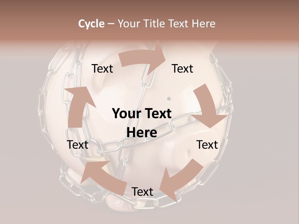 Bank Moneybox Background PowerPoint Template