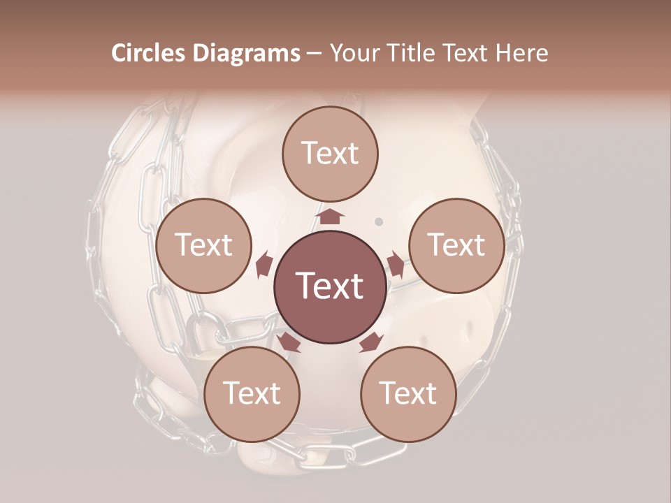 Bank Moneybox Background PowerPoint Template