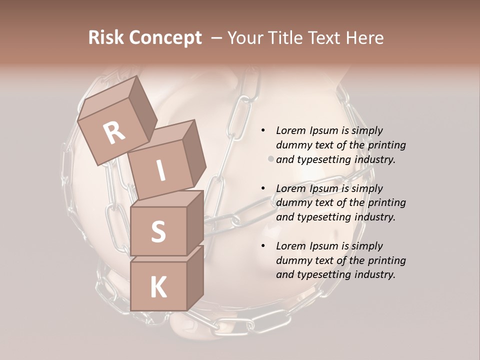 Bank Moneybox Background PowerPoint Template