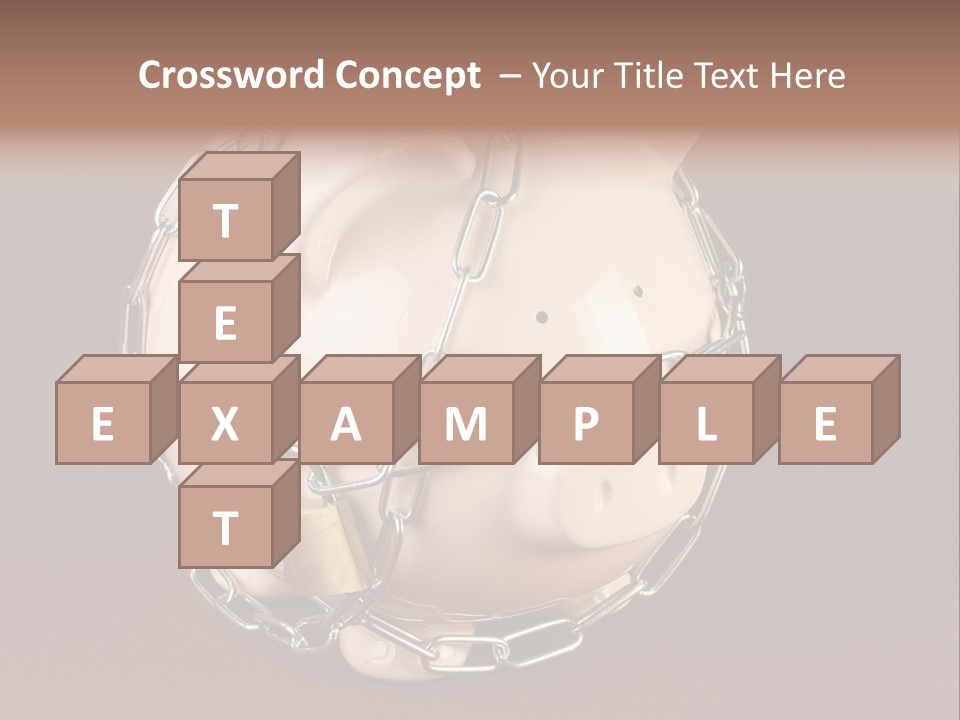 Bank Moneybox Background PowerPoint Template