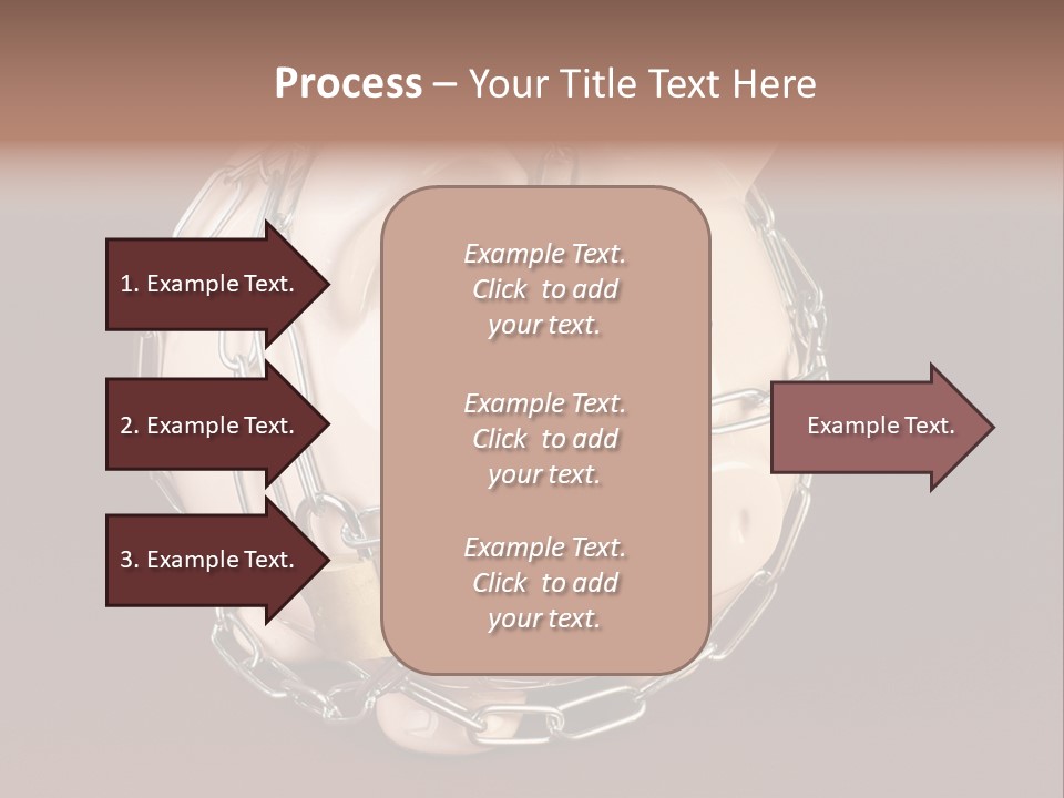 Bank Moneybox Background PowerPoint Template