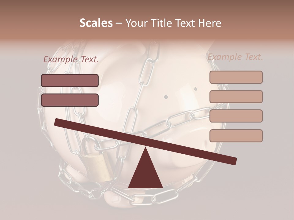 Bank Moneybox Background PowerPoint Template