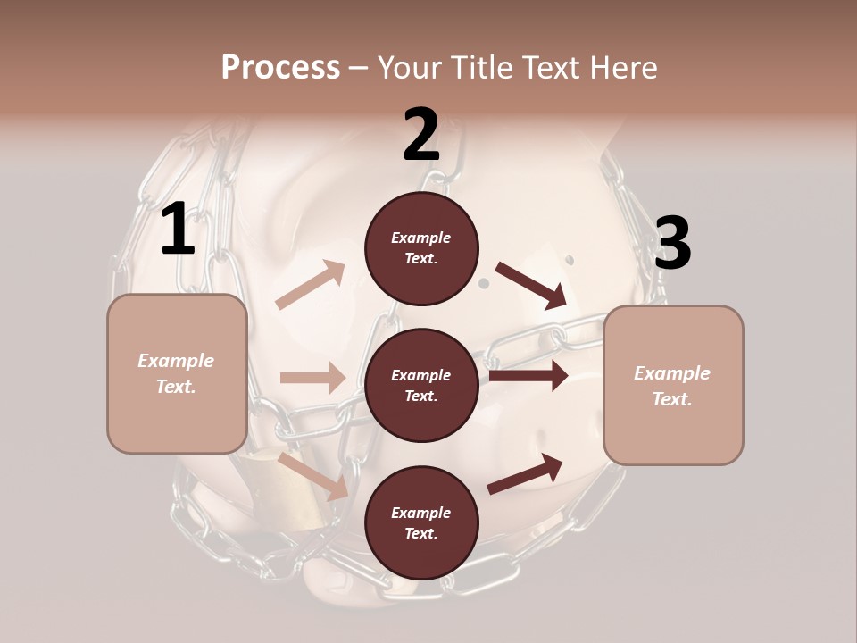 Bank Moneybox Background PowerPoint Template